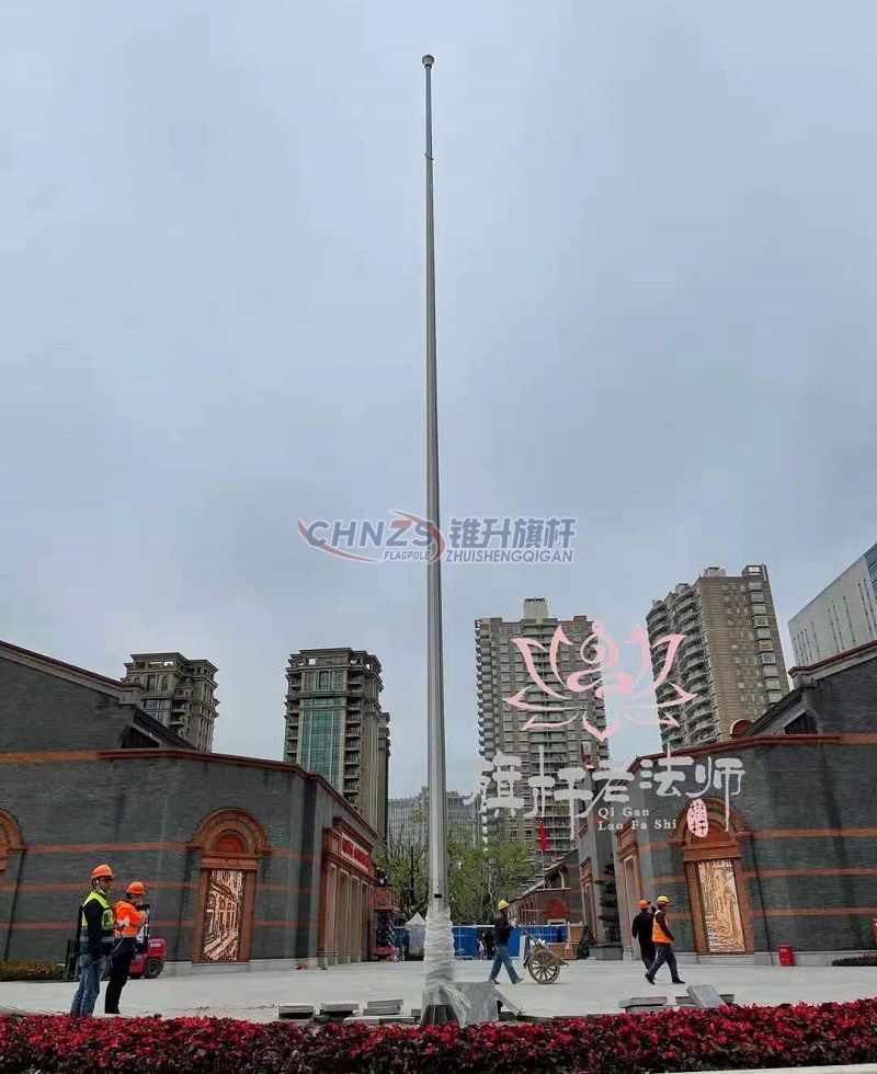 旗桿安裝 旗桿安裝